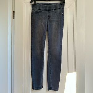 Liverpool Jeans Company Classic Pull-on Black Skinny Jeans - Size 0 Petite